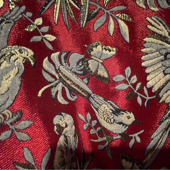 Roman USA MAROON BROCADE PRINT STRETCHED CUFF BLAZER (NWT) Size 6 - Picture 11 of 12